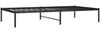vidaXL Bettgestell Metall Schwarz 100x190 cm 350840 Bild 3