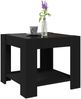 vidaXL LED-Couchtisch Schwarz 53x53x45 cm Holzwerkstoff 847540 Bild 5