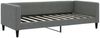 vidaXL Tagesbett mit Matratze Dunkelgrau 90x190 cm Stoff 3196571 Bild 3
