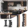 Apothekerschrank Fame-Line Anthrazit Hochglanz 30 cm Vicco Bild 2