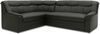 DOMO. collection Ecksofa Berlin FK, Sofa in L-Form mit Federkernpolsterung, Eck-Couch, Polsterecke, Polstergarnitur 250 x 205 x 89 cm (BxTxH), schwarz Bild 3