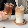 NSXIN 2er Set Latte Macchiato Gläser 400ml Kristall trinkgläser Hitzebeständig Bild 2