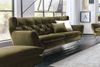 KAWOLA Sofa CHARME 2-Sitzer Velvet oliv 94 x 95 x 175 cm Bild 2