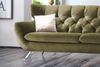 KAWOLA Sofa CHARME 2-Sitzer Velvet oliv 94 x 95 x 175 cm Bild 4