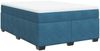 vidaXL Boxspringbett mit Matratze Dunkelblau 140x200 cm Samt 3285291 Bild 2