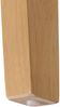 Esszimmertisch HWC-M57, Esstisch, Massiv-Holz Laminat Melamin 160-200x90cm, ausziehbar Marmor/Stein-Optik, helle Beine Bild 5