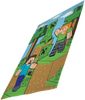 Minecraft Decke 100x150 cm Kuscheldecke weich Wohndecke Bild 3