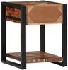 vidaXL Beistelltisch Mehrfarbig 40x40x50 cm Altholz Massiv 4015942 Bild 5