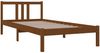 Massivholzbett Honigbraun 90x200 cm [814872] Bild 3