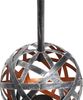 TrendLine LED Solarkugel silber-kupfer 18 cm mit Erdspieß Bild 2