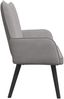 vidaXL 2-Sitzer Sofa Hellgrau 115 x 61 x 87 cm Samt (V) 42028950 Bild 5