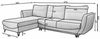 Salvatore Ecksofa mit Bettfunktion und Bettkasten – Zeitloses Design und hoher Komfort Bild 3