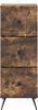 vidaXL Schubladenschrank Geräucherte Eiche 33 x 34,5 x 90 cm 895540 Bild 4