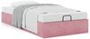 vidaXL Ottoman-Bett ohne Matratze Rosa 80x200 cm Samt 3310930 Bild 4