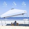 3x3m Pop up Pavillon Faltpavillon Festzelt Partyzelt mit Seitenwand Bild 2