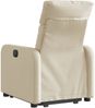 vidaXL Relaxsessel mit Aufstehhilfe Creme Stoff 3206707 Bild 5