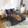 Wolkenfeld Bettwäsche Mako-Satin Baumwollsatin Sommerbettwäsche, 100% Baumwolle, 2 teilig, 135x200 cm, 155x220, 200x200 & Übergrößen I inkl. Kissenbezüge 80x80 Bild 3