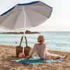 Relaxdays Blauer Sonnenschirm 160 cm Bild 4