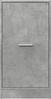 vidaXL Apothekerschrank Betongrau 40x41x77,5 cm Holzwerkstoff 855190 Bild 5