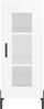 vidaXL Sideboard Hochglanz-Weiß 34,5x34x90 cm Holzwerkstoff 828806 Bild 5