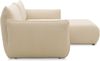 DOMO. collection Ecksofa 800 022, kleines Modulsofa in L-Form mit Taschenfederkern und attraktiver Biese-Naht, Sofa, Polsterecke, Eckcouch 194 x 168 x 79 cm (BxTxH), beige Bild 3