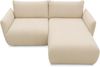 DOMO. collection Ecksofa 800 022, kleines Modulsofa in L-Form mit Taschenfederkern und attraktiver Biese-Naht, Sofa, Polsterecke, Eckcouch 194 x 168 x 79 cm (BxTxH), beige Bild 5
