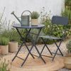 Klapptisch Sande Stahl 71xØ62 cm Schwarz [en. casa] Bild 3