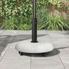 vidaXL Sonnenschirmständer 21kg Hellgrau Beton Rund 42007324 Bild 4