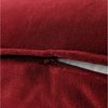 aqua-textil Bettwäsche Feelwell Bettgarnitur Thermo Fleece Flausch 135x200 cm bordeaux, Coral-Fleece, Mikrofaser, 2 teilig Bild 2