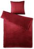aqua-textil Bettwäsche Feelwell Bettgarnitur Thermo Fleece Flausch 135x200 cm bordeaux, Coral-Fleece, Mikrofaser, 2 teilig Bild 4