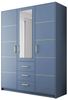 Beautysofa Kleiderschrank Kleiderschrank mit Spiegel BALID D3 Bild 5