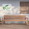 CLP Teakbank Halden In Verschiedenen Größen Wählbar,teak 240 cm Bild 3