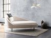 Beliani 'VALREAS' Chaiselongue, Stoff taupe, Linksseitig Bild 3