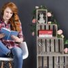 Relaxdays Shabby Holzkiste im 4er Set Bild 4
