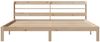 vidaXL Bettgestell mit Kopfteil ohne Matratze 200x200 cm 3306796 Bild 4