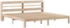 vidaXL Bettgestell mit Kopfteil ohne Matratze 200x200 cm 3306796 Bild 3