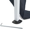 CASARIA® 'Capri' Pop-Up Faltpavillon inklusive Tasche, wasserdicht, UV-Schutz 50+, Stahl / Polyester, Anthrazit, 3x6 m Bild 4