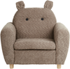 Kindersessel Nilpferd MARIBO Bouclé Braun Bild 5