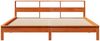 vidaXL Massivholzbett ohne Matratze Wachsbraun 180x200 Kiefernholz 3309730 Bild 4