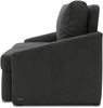 DOMO. collection Sofa Relax Box, 2-Sitzer Couch mit Boxspringfederung und Schlaffunktion, 2er Schlafsofa, Polstergarnitur 168 x 96 x 86 cm (BxTxH), dunkelgrau Bild 4