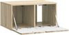 vidaXL Wandmontierter TV-Schrank Sonoma-Eiche 59,5 x 41 x 30 cm 898337 Bild 3