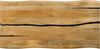 Baumtisch Mango 240x100x74 natur lackiert / Epoxid schwarz, Kreuzgestell anthrazit glänzend EPOXY Bild 5