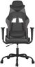 vidaXL Gaming-Stuhl Schwarz und Grau Kunstleder 3143645 Bild 3