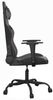 vidaXL Gaming-Stuhl Schwarz und Grau Kunstleder 3143645 Bild 4