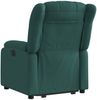 vidaXL Relaxsessel mit Aufstehhilfe Dunkelgrün Stoff 3205322 Bild 5