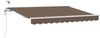 vidaXL Markisenstoff Taupe 400 x 350 cm Polyester 3426128 Bild 2