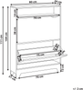 Schuhschrank GATTON Hellbraun Bild 2