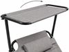 Linder Exclusiv GmbH Gartenliege Sonnenliege XXL klappbar mit Sonnendach Gartenliege verstellbar 150kg, Faltbare Gartenliege XXL mit Sonnendach, XXL Sonnenliege klappbar mit Sonnendach Gartenliege Relaxliege, 4-fach verstellbare Rückenlehne, klappbar, ... Bild 4