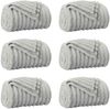 vidaXL Wohndecken 6 pcs Grau 200 x 150 cm Fleece 42016878 Bild 2