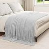 vidaXL Wohndecken 6 pcs Grau 200 x 150 cm Fleece 42016878 Bild 3